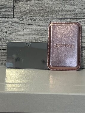 Tom Ford Magnetic Phone Wallet with Mirror - Rose Gold